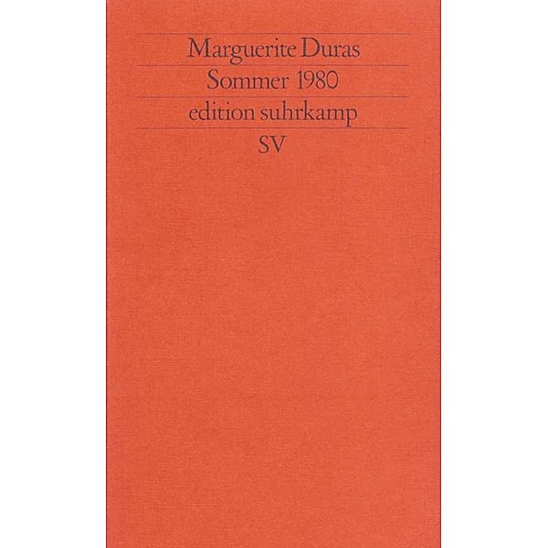 Sommer 1980, Marguerite Duras