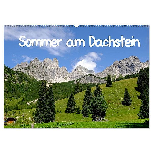 Sommer am Dachstein (Wandkalender 2024 DIN A2 quer), CALVENDO Monatskalender, Nordstern