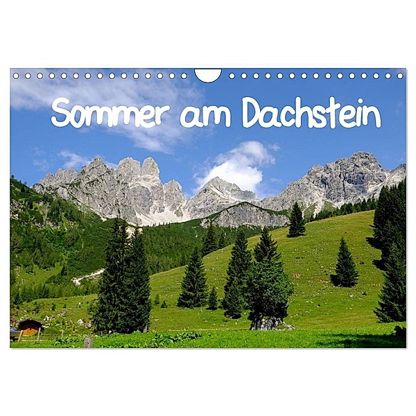 Sommer am Dachstein (Wandkalender 2024 DIN A4 quer), CALVENDO Monatskalender, Nordstern