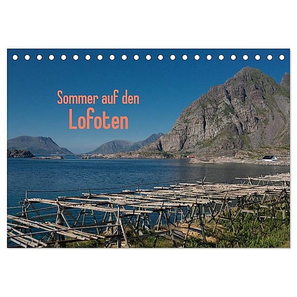 Sommer auf den Lofoten (Tischkalender 2024 DIN A5 quer), CALVENDO Monatskalender, Andreas Drees