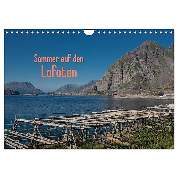 Sommer auf den Lofoten (Wandkalender 2024 DIN A4 quer), CALVENDO Monatskalender, Andreas Drees