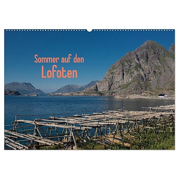 Sommer auf den Lofoten (Wandkalender 2025 DIN A2 quer), CALVENDO Monatskalender, Calvendo, Andreas Drees