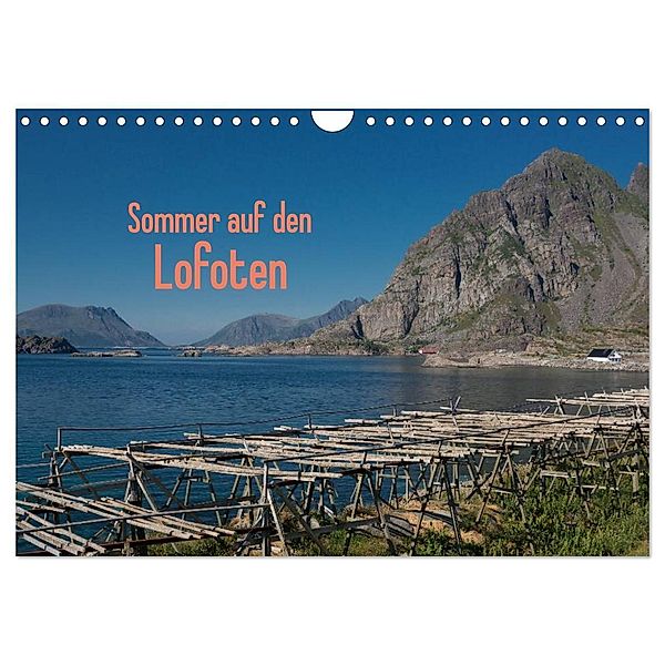 Sommer auf den Lofoten (Wandkalender 2025 DIN A4 quer), CALVENDO Monatskalender, Calvendo, Andreas Drees