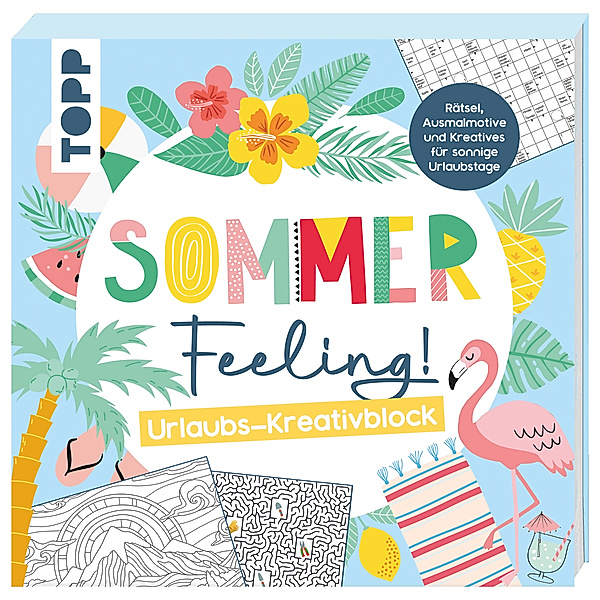 Sommer Feeling! Urlaubs-Kreativblock, frechverlag