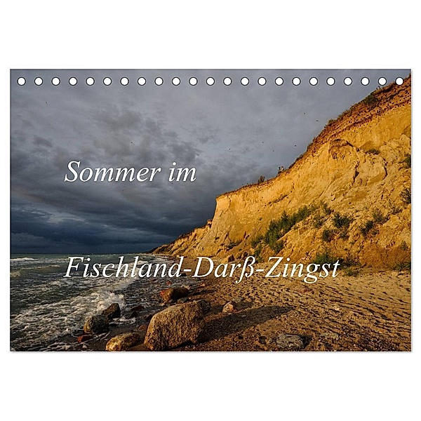 Sommer im Fischland-Darß-Zingst (Tischkalender 2024 DIN A5 quer), CALVENDO Monatskalender, Friedrich Pries