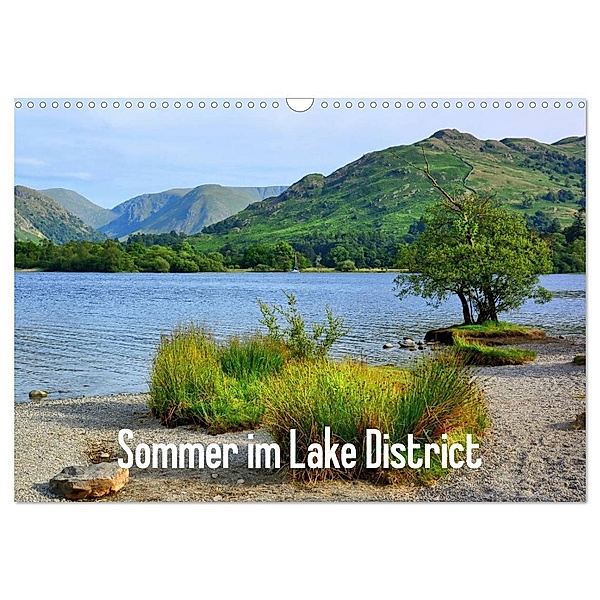 Sommer im Lake District (Wandkalender 2024 DIN A3 quer), CALVENDO Monatskalender, Gisela Scheffbuch