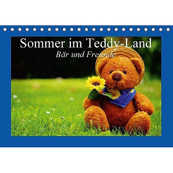 Sommer im Teddy-Land. Bär und Freunde (Tischkalender 2017 DIN A5 quer), Elisabeth Stanzer