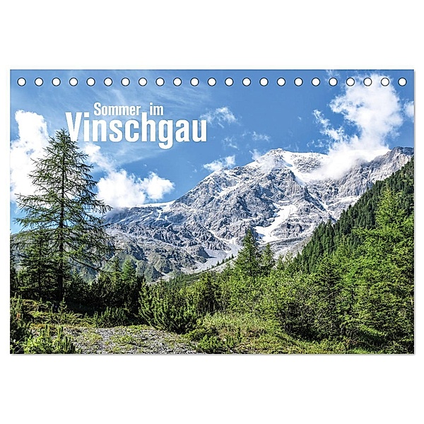 Sommer im Vinschgau (Tischkalender 2025 DIN A5 quer), CALVENDO Monatskalender, Calvendo, Joachim Barig