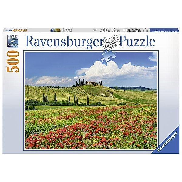 Sommer in der Toskana. Puzzle 500 Teile