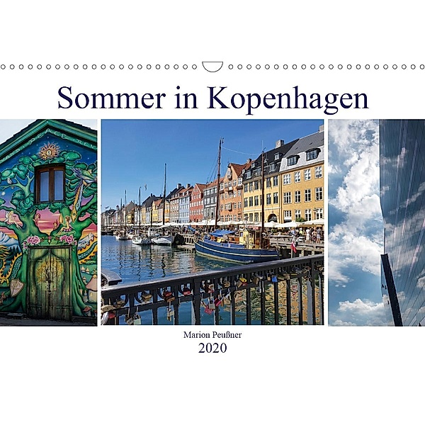 Sommer in Kopenhagen (Wandkalender 2020 DIN A3 quer), Marion Peussner