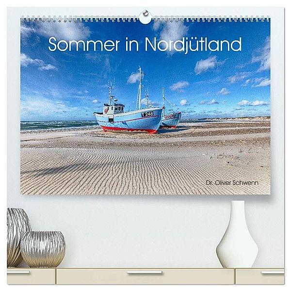 Sommer in Nordjütland (hochwertiger Premium Wandkalender 2025 DIN A2 quer), Kunstdruck in Hochglanz, Calvendo, Oliver Schwenn