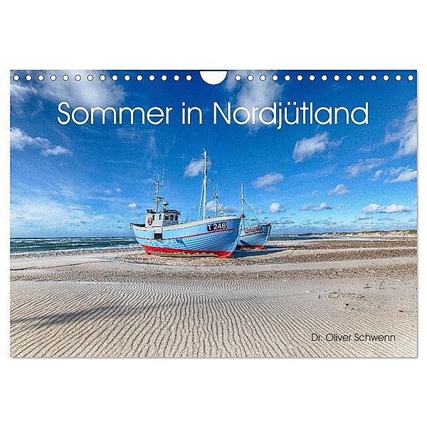 Sommer in Nordjütland (Wandkalender 2024 DIN A4 quer), CALVENDO Monatskalender, Oliver Schwenn