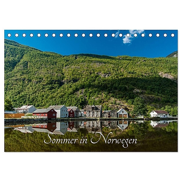Sommer in Norwegen (Tischkalender 2024 DIN A5 quer), CALVENDO Monatskalender, romanburri photography