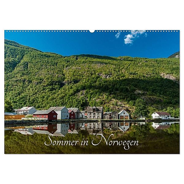 Sommer in Norwegen (Wandkalender 2024 DIN A2 quer), CALVENDO Monatskalender, romanburri photography