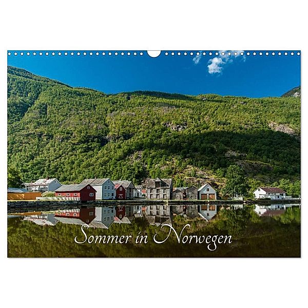 Sommer in Norwegen (Wandkalender 2024 DIN A3 quer), CALVENDO Monatskalender, romanburri photography