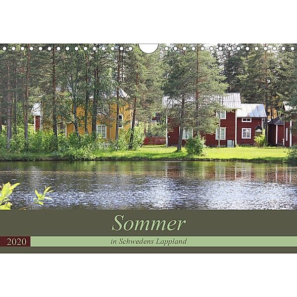 Sommer in Schwedens Lappland (Wandkalender 2020 DIN A4 quer)
