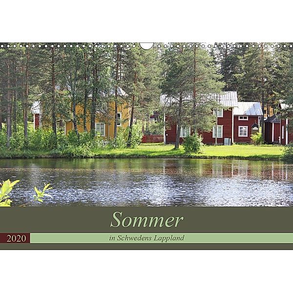 Sommer in Schwedens Lappland (Wandkalender 2020 DIN A3 quer)