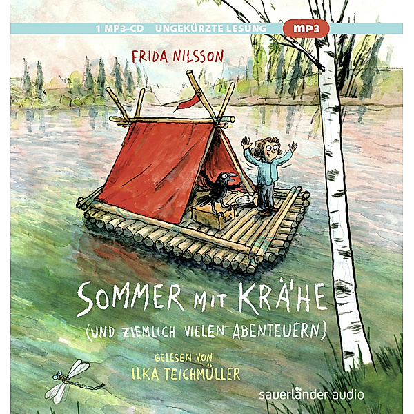 Sommer mit Krähe,1 Audio-CD, 1 MP3, Frida Nilsson