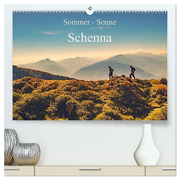 Sommer - Sonne - Schenna (hochwertiger Premium Wandkalender 2024 DIN A2 quer), Kunstdruck in Hochglanz, Ulrich Männel - studio-fifty-five
