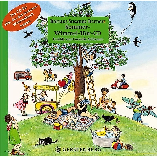 Sommer-Wimmel-Hör-CD,1 Audio-CD, Rotraut Susanne Berner, Wolfgang Von Henko, Ebi Naumann