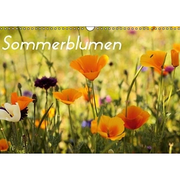 Sommerblumen (Wandkalender 2016 DIN A3 quer), Justart