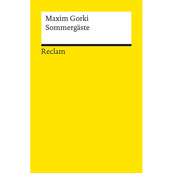 Sommergäste, Maxim Gorki
