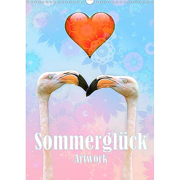Sommerglück - Artwork (Wandkalender 2023 DIN A3 hoch), Liselotte Brunner-Klaus