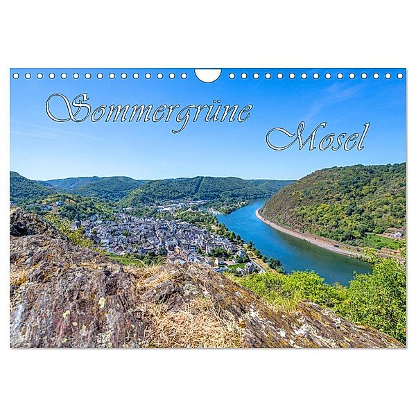 Sommergrüne Mosel (Wandkalender 2024 DIN A4 quer), CALVENDO Monatskalender, Natalja Thomas