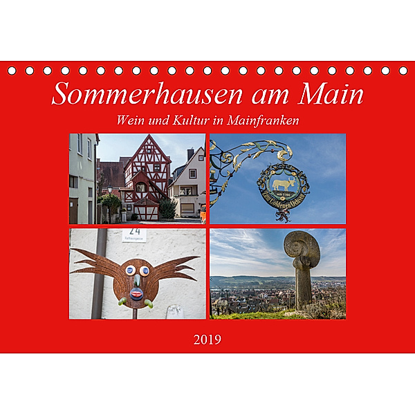 Sommerhausen am Main (Tischkalender 2019 DIN A5 quer), Hans Will