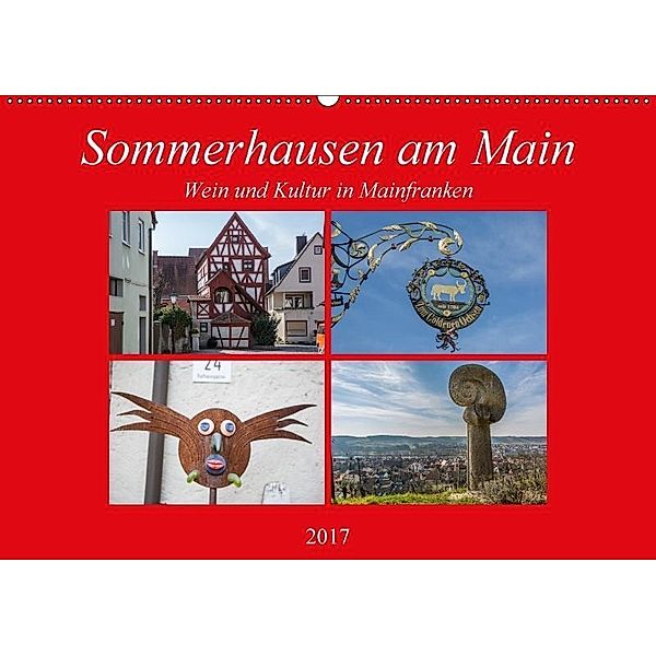Sommerhausen am Main (Wandkalender 2017 DIN A2 quer), Hans Will