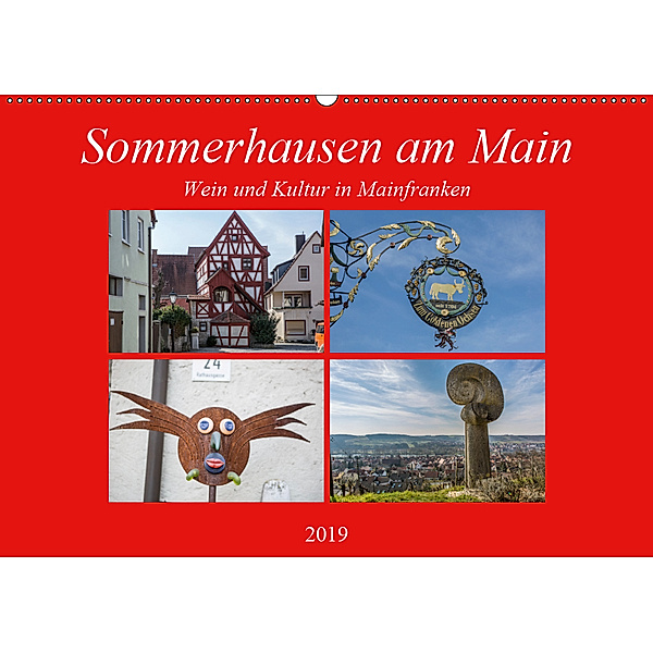 Sommerhausen am Main (Wandkalender 2019 DIN A2 quer), Hans Will