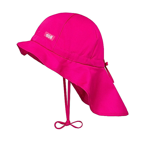 Döll Sommerhut BASIC – UNI mit Nackenschutz in beetroot purple