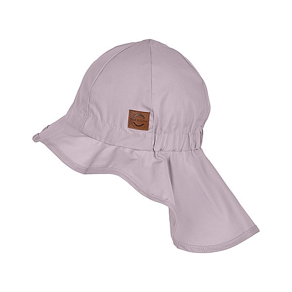 mikk-line Sommerhut SOLID mit Nackenschutz in mauve