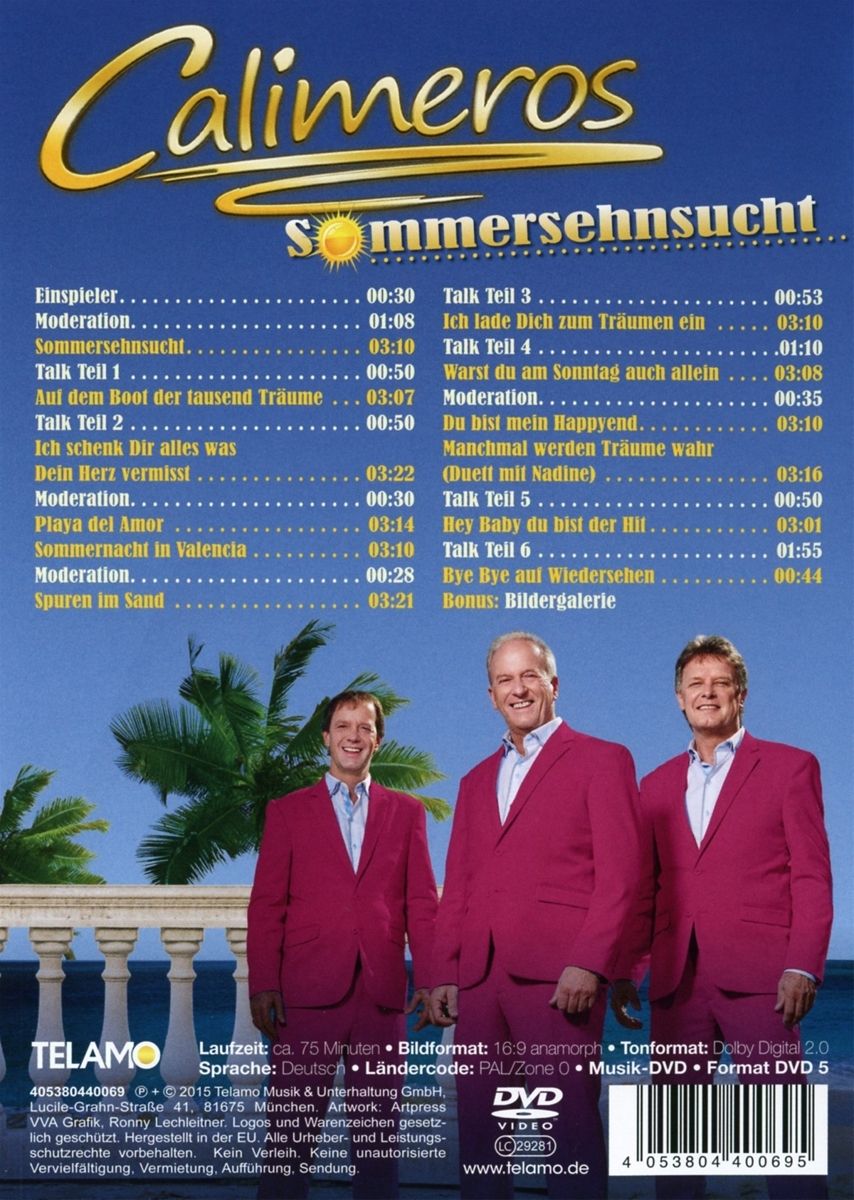 Sommersehnsucht von Calimeros jetzt bei Weltbild.de bestellen