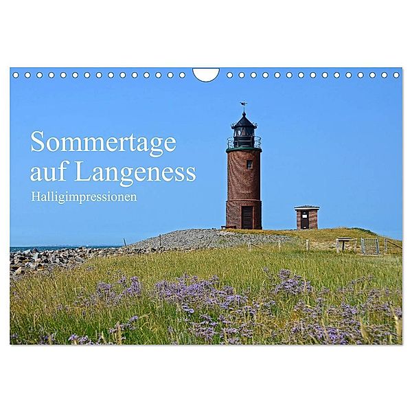 Sommertage auf Langeness (Wandkalender 2024 DIN A4 quer), CALVENDO Monatskalender, Sarnade