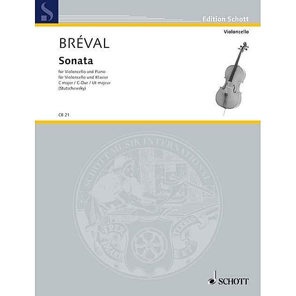 Sonata C-Dur aus op. 40. Violoncello und Klavier.