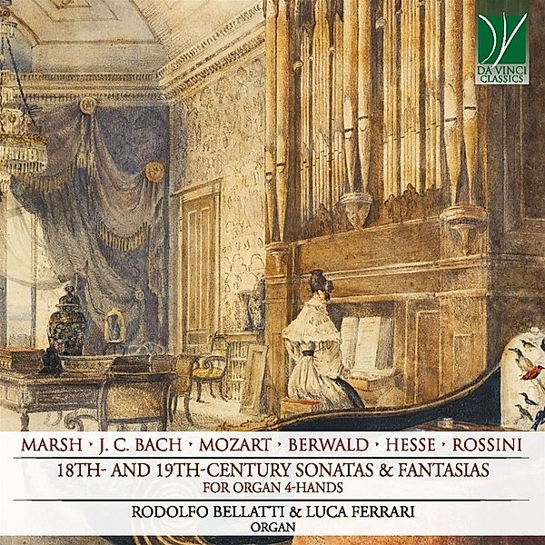 Sonatas & Fantasias (Orgel Vierhändig), Rodolfo Bellatti, Luca Ferrari