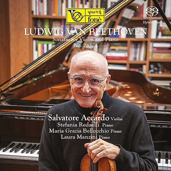 Sonatas For Violin And Piano,No.2,3,4 (Natural, Salvatore Accardo