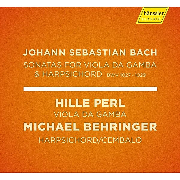 Sonatas Viola Da Gamba - Bwv 1027-1029, H. Perl