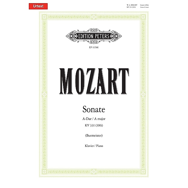 Sonate A-Dur KV 331 (300i), Klavier, Wolfgang Amadeus Mozart