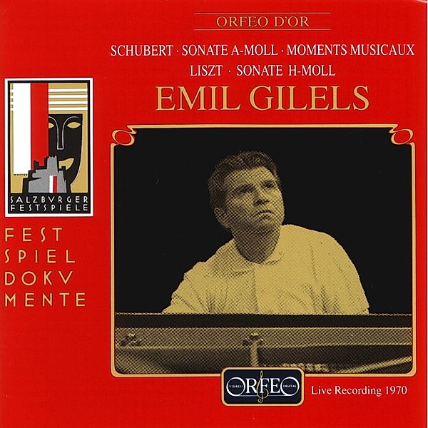 Sonate A-Moll D 784/Moments Musicaux/Sonate H-Moll, Emil Gilels