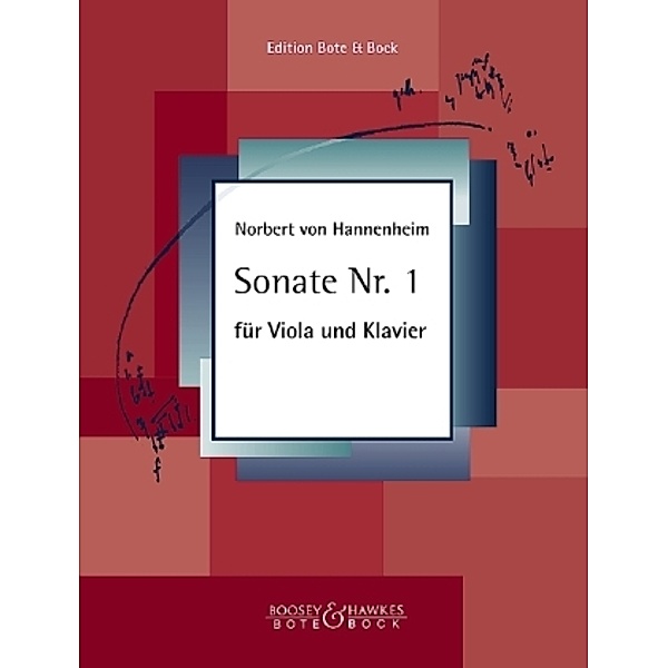 Sonate für Viola und Klavier, Sonate Nr. 1 für Viola und Klavier