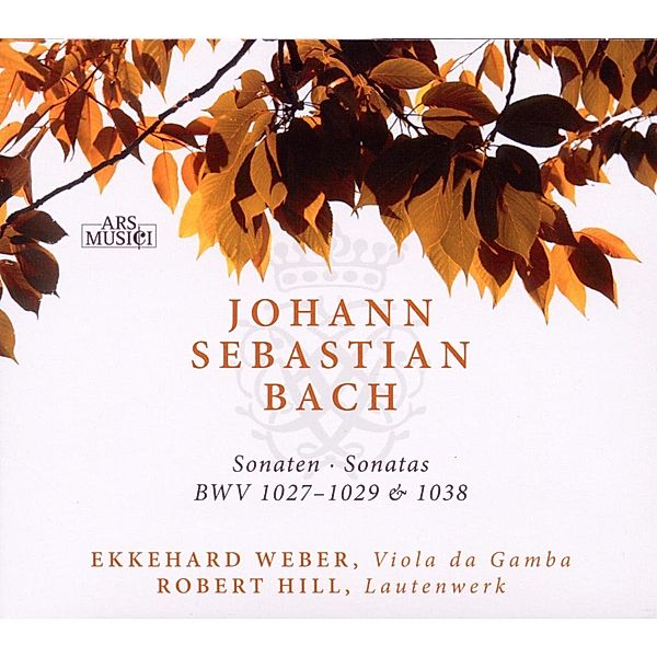 Sonaten Bwv 1027-1029 & 1038 Fur Viola Da Gamba Un, Ekkehard Weber, Robert Hill