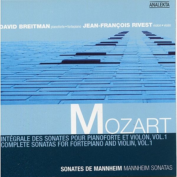 Sonaten F.Violine & Klavier 1, Jean Rivest, David Breitman