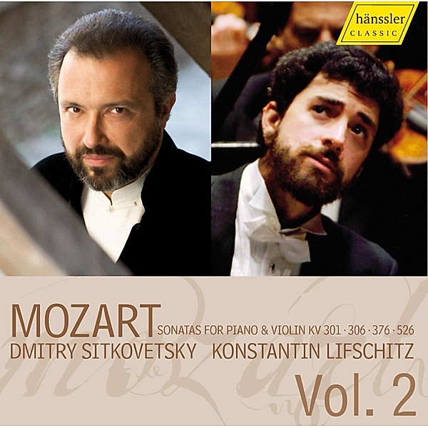 Sonaten F.Violine U.Klavier Vol.2, D. Sitkovetsky, K. Lifschitz