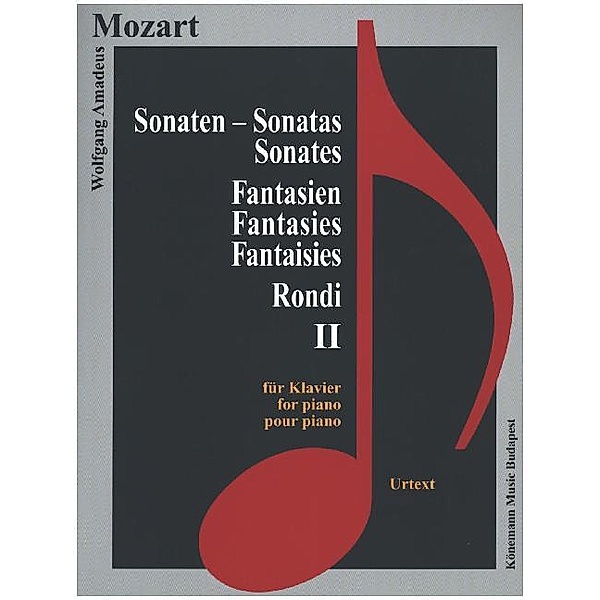 Sonaten, Fantasien und Rondi, für Klavier.Bd.2, Wolfgang Amadeus Mozart
