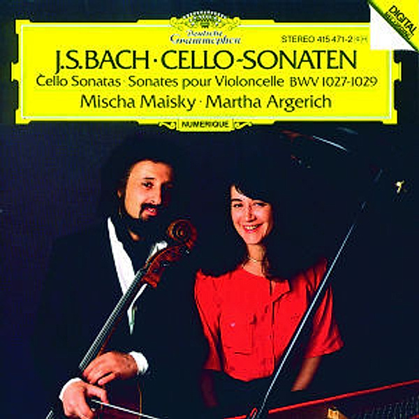 Sonaten Für Cello U. Klavier Bwv 1027-29, Mischa Maisky, Martha Argerich