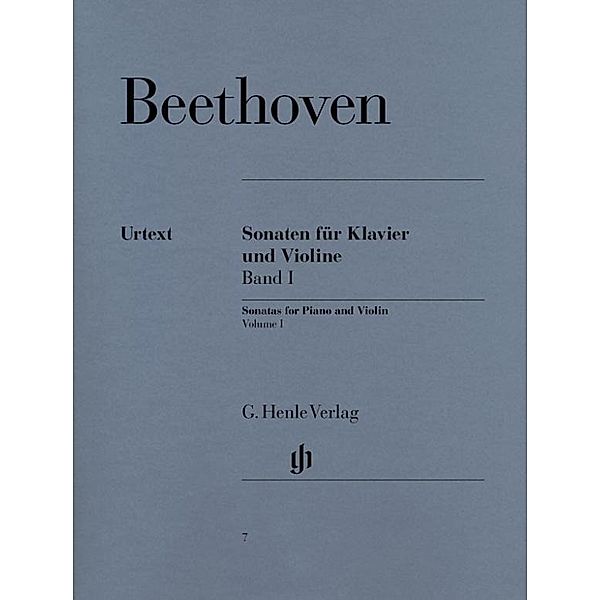 Sonaten für Klavier und Violine, Band I Ludwig van Beethoven - Violinsonaten