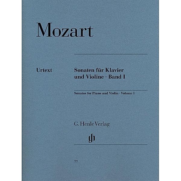 Sonaten für Klavier und Violine, Band I Wolfgang Amadeus Mozart - Violinsonaten