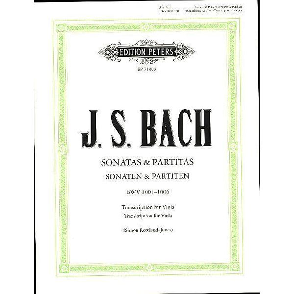 Sonaten & Partiten BWV 1001-1006, für Viola Solo, Johann Sebastian Bach